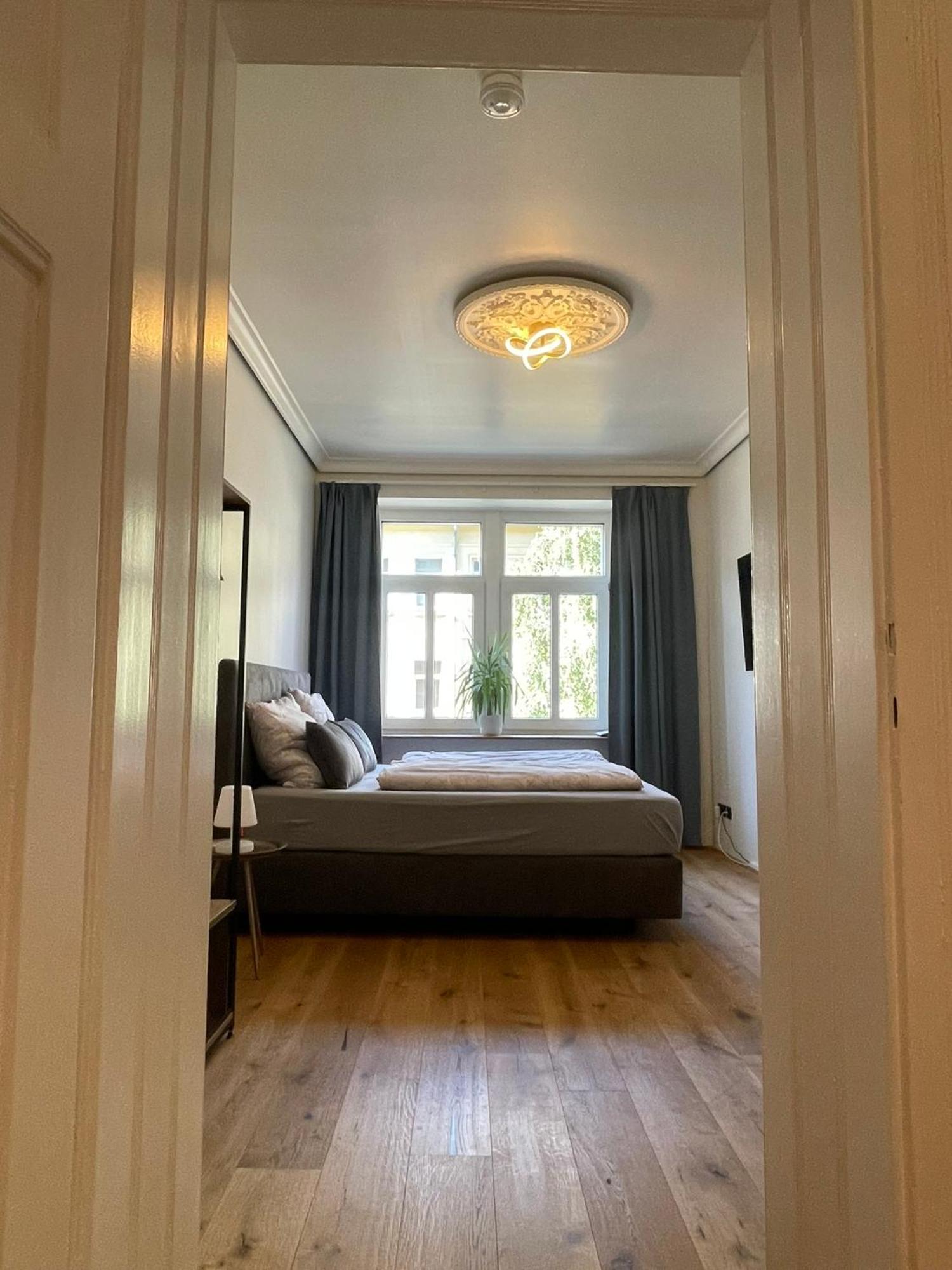 Soul-Apartment Balkon Privatparkplatz 2 Boxspringbetten 55Zoll Tv Wlan Leipzig Buitenkant foto